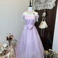 Elegant Prom Dress A Line Off Shoulder Evening Dress Gala Dress   D3131