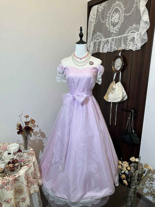 Elegant Prom Dress A Line Off Shoulder Evening Dress Gala Dress   D3131
