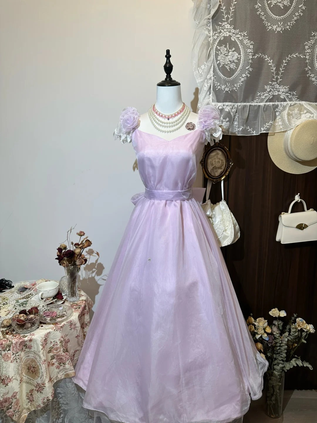 Elegant Prom Dress A Line Off Shoulder Evening Dress Gala Dress   D3131