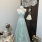 Pretty Prom Dress A Line Sweetheart Tulle Evening Dress Gala Dress   D3133