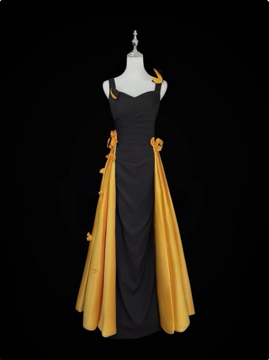 Beauty Prom Dress Straps Pleated Evening Dresses Gala Dress D3158