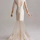 Elegant Long Sleeve Lace Mermaid Wedding Dress D3159