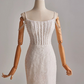 Elegant Wedding Dress Spaghetti Straps Mermaid Wedding Dress D3167