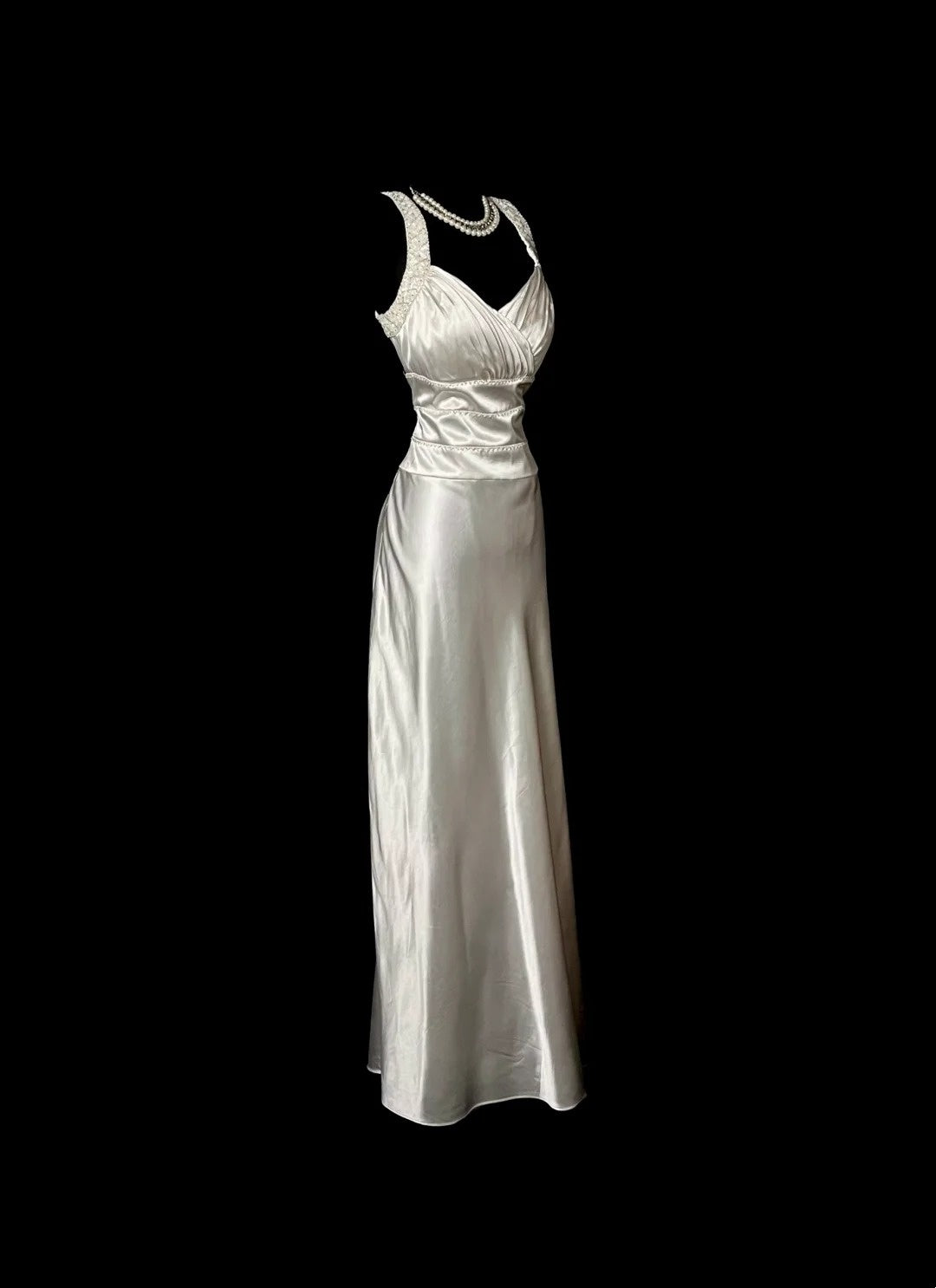 Pretty Prom Dress Straps Pleated Long Prom Dress Evening Dress Gala Dress D3168