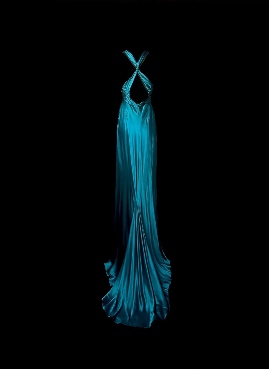 Elegant Prom Dress V-neck Pleated Long Prom Dress Evening Dress Birthday Party Dress  D3172