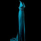Elegant Prom Dress V-neck Pleated Long Prom Dress Evening Dress Birthday Party Dress  D3172