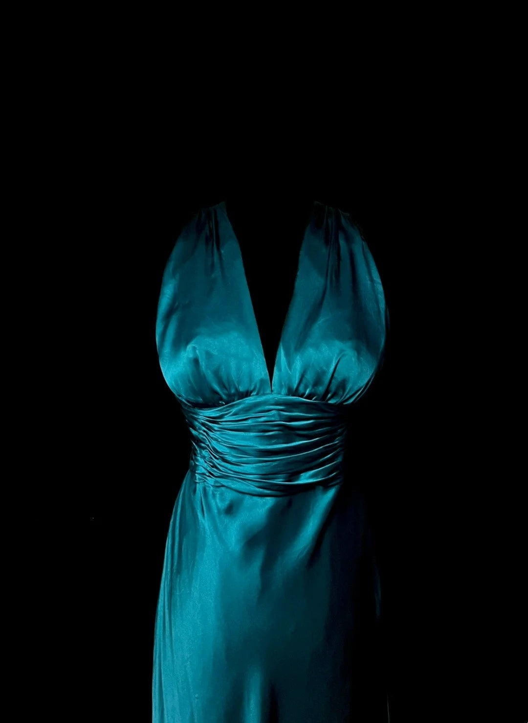 Elegant Prom Dress V-neck Pleated Long Prom Dress Evening Dress Birthday Party Dress  D3172