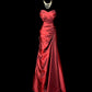 Charming Prom Dress A Line Sweetheart Pleated Long Prom Dress Birthday Party Dress D3173