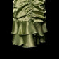 Beauty Homecoming Dress Halter Pleated Short Prom Dress Birthday Party Dress Cocktail Dress   D3174