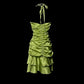Beauty Homecoming Dress Halter Pleated Short Prom Dress Birthday Party Dress Cocktail Dress   D3174