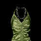 Beauty Homecoming Dress Halter Pleated Short Prom Dress Birthday Party Dress Cocktail Dress   D3174
