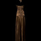 Gorgeous Prom Dress Halter Pleated Asymmetrical Hem Long Prom Dress Evening Dress   D3177