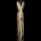 Gorgeous Prom Dress V-neck Pleated Long Prom Dress Evening Dress Birthday Party Dress  D3178