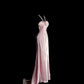 Sweet Prom Dress Light Pink Halter Long Prom Dress Evening Dress Birthday Party Dress  D3182