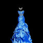 Charmante robe de bal bustier plissée sirène robe de soirée robe de gala D3199