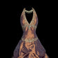 Gorgeous Prom Dress A Line Halter Pleated Evening Dress Gala Dress   D3225