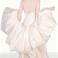 Beauty Wedding Dress A Line Strapless Floral Wedding Dress  D3226