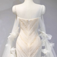 Elegant Wedding Dress Sweetheart Pleated Tulle Mermaid Wedding Dress D3227