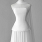 Charming Wedding Dress A Line Strapless Pleated Tulle Wedding Dress D3232