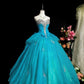 Pretty Prom Dress Sweetheart Tulle Ball Gown Sweet 16 Dress Birthday Outfits    D3242