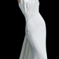 Minimalist Wedding Dress Strapless Pleated Mermaid Wedding Dress  D3261