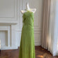 Stunning Prom Dress Halter Tassel Birthday Party Outfits Long Evening Gown  D3279