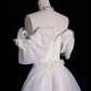 Beauty Wedding Dress Off Shoulder Ruffle Mermaid Wedding Dress D3283
