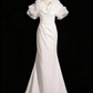 Charming Wedding Dress Off Shoulder Ruffle Pleated Mermaid Wedding Dress D3292