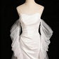 Popular Wedding Dress Strapless Tulle Mermaid Wedding Dress D3294