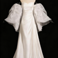 Robe de mariée beauté A-Line, décolleté en cœur, plissée, D3302