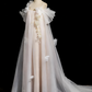 Beauty Prom Dress A Line Off Shoulder Tulle Prom Dress Evening Gown Birthday Party Dress   D3307