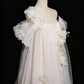 Beauty Prom Dress A Line Off Shoulder Tulle Prom Dress Evening Gown Birthday Party Dress   D3307