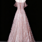 Sweet Prom Dress A Line Spaghetti Straps Pleated Prom Dress Evening Gown Birthday Party  Dress   D3309