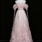 Beauty Prom Dress Off Shoulder Floral Evening Gown Birthday Party Outfits    D3319