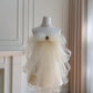 Charmante robe de soirée courte en tulle à bretelles spaghetti, tenue de soirée d'anniversaire, robe de cocktail D3328