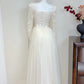 Robe de bal élégante, col carré, en tulle, robe de cocktail, robe de fête d'anniversaire, D3344