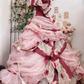 Robe de bal élégante, bustier, plissée, à volants, robe de bal, robe de Quinceanera, robe de fête d'anniversaire, D3375