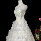Beauty Brautkleid A-Linie Herzausschnitt Plissee Brautkleid D3302