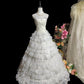 Beauty Brautkleid A-Linie Herzausschnitt Plissee Brautkleid D3302
