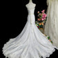 Beauty Brautkleid A-Linie Herzausschnitt Plissee Brautkleid D3302