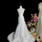 Beauty Brautkleid A-Linie Herzausschnitt Plissee Brautkleid D3302