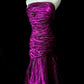 Robe de bal brillante à paillettes et col en cœur, robe de soirée sirène, robe de gala, robe de fête d'anniversaire, D3415
