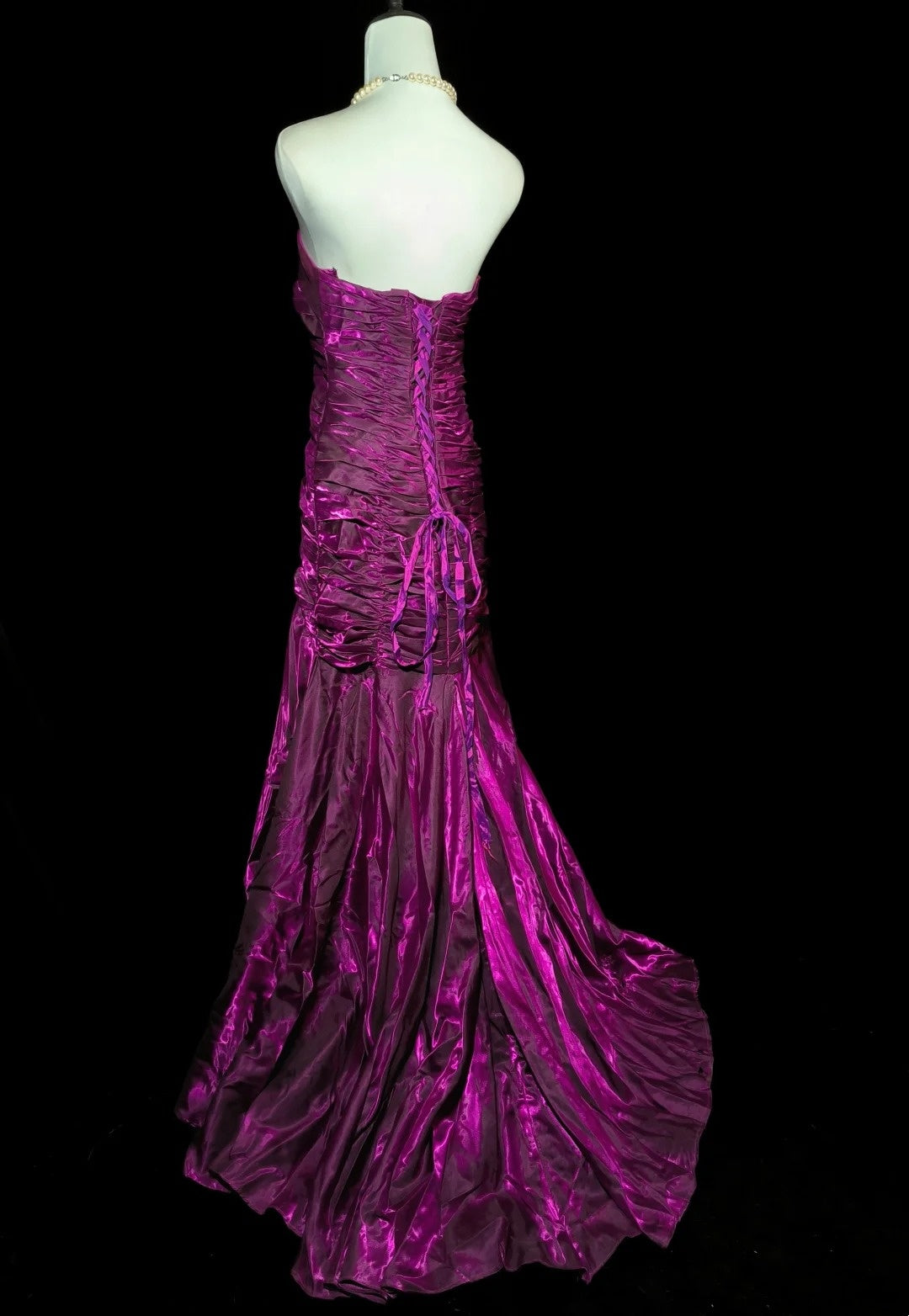 Robe de bal brillante à paillettes et col en cœur, robe de soirée sirène, robe de gala, robe de fête d'anniversaire, D3415