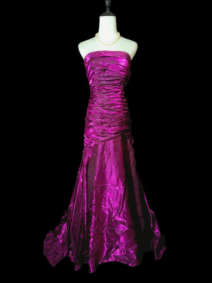 Robe de bal brillante à paillettes et col en cœur, robe de soirée sirène, robe de gala, robe de fête d'anniversaire, D3415