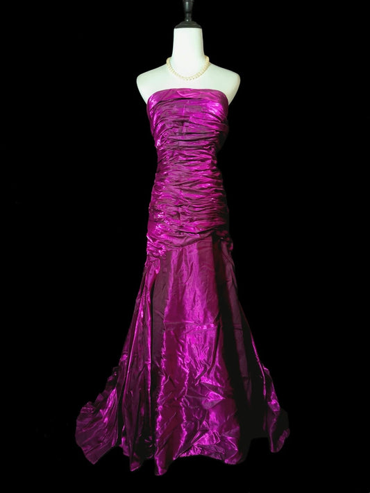Robe de bal brillante à paillettes et col en cœur, robe de soirée sirène, robe de gala, robe de fête d'anniversaire, D3415