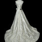Beauty Brautkleid A-Linie Herzausschnitt Plissee Brautkleid D3302
