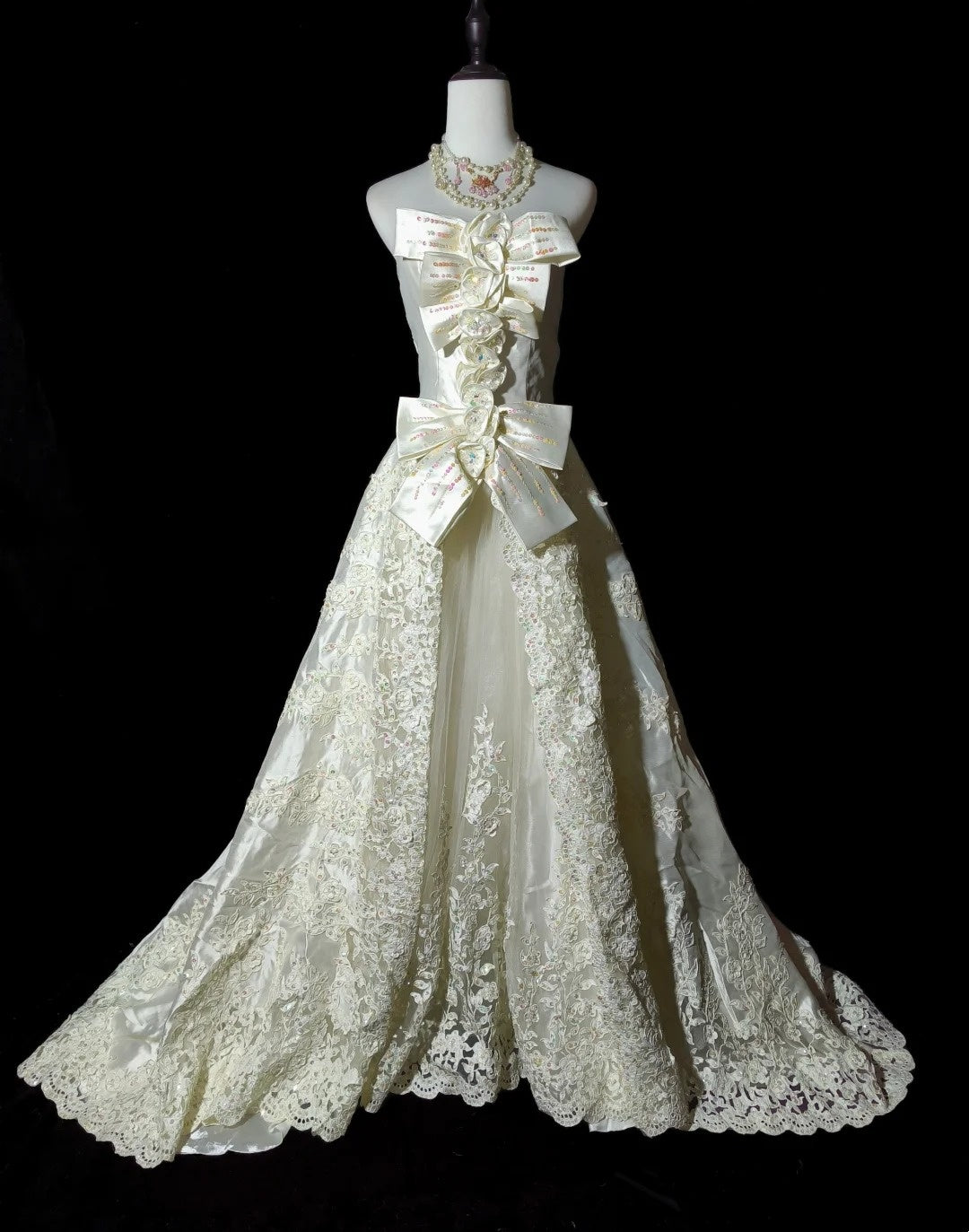 Beauty Brautkleid A-Linie Herzausschnitt Plissee Brautkleid D3302