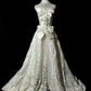 Beauty Brautkleid A-Linie Herzausschnitt Plissee Brautkleid D3302