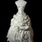 Robe de mariée beauté A-Line, décolleté en cœur, plissée, D3302