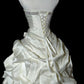 Robe de mariée beauté A-Line, décolleté en cœur, plissée, D3302